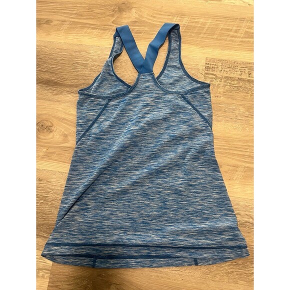 Nordstrom Zella Tank Top Racerback Blue size S like new - Picture 2 of 2